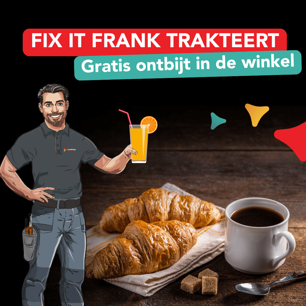Gratis ontbijt - Fix it Frank trakteert, Tools&Fixings